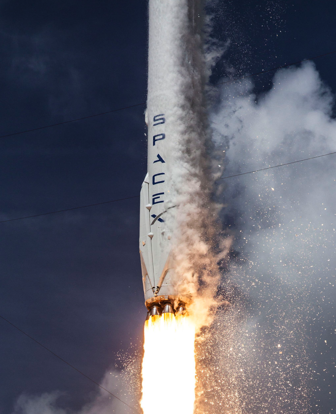 SpaceX rocket launch