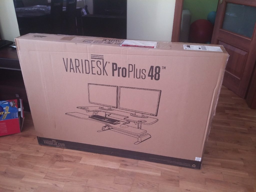 Varidesk - unboxing