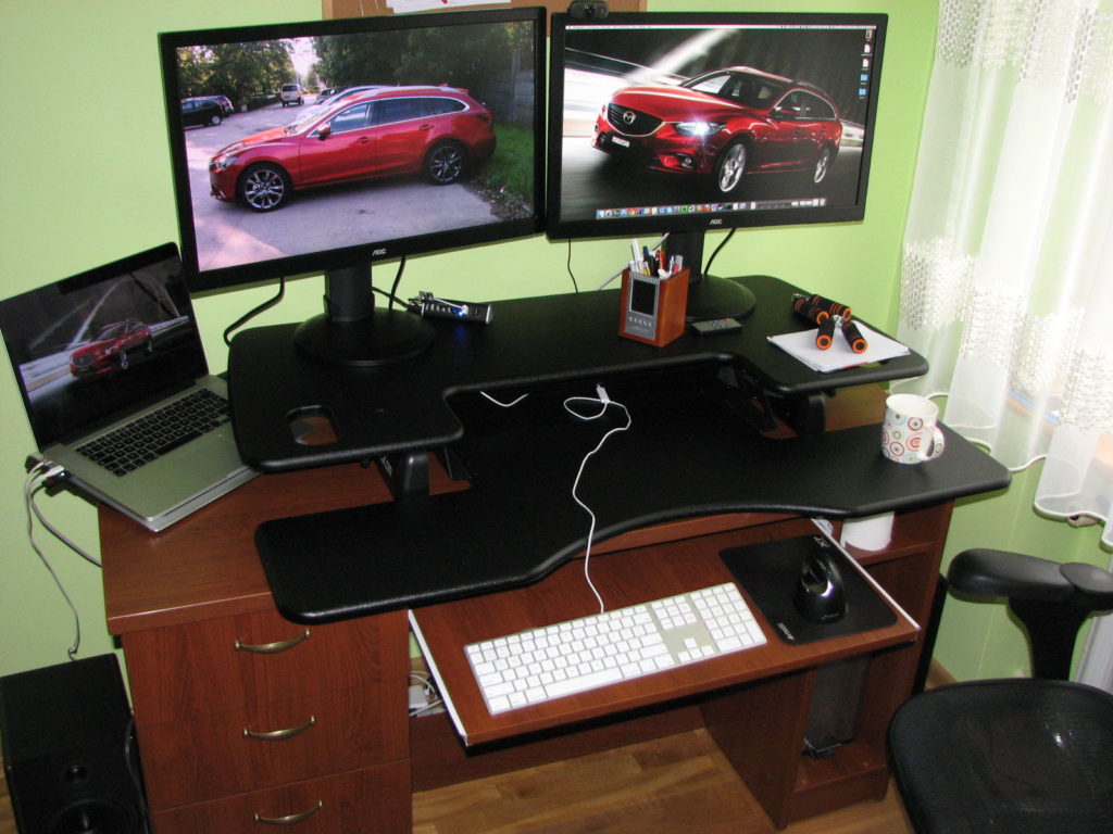 Varidesk - sitting mode